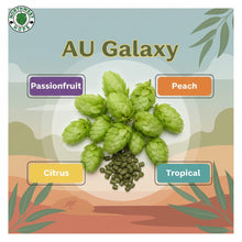 Galaxy® Hop Pellets 2025 – Australian Passionfruit & Citrus Aroma Hops