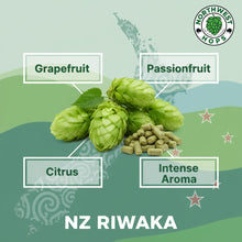 Riwaka Hop Pellets 2025 – New Zealand Passionfruit & Citrus Aroma Hops