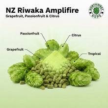 Riwaka Amplifire Hop Pellets 2024 NZ– Passionfruit & Citrus Aroma Hops
