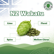 Wakatu T90 Hop Pellets 2023 – New Zealand Citrus & Tropical Aroma Hops