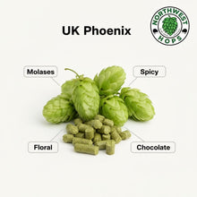 Phoenix Hop Pellets 2025 – UK Chocolate, Spice & Floral Aroma Hops